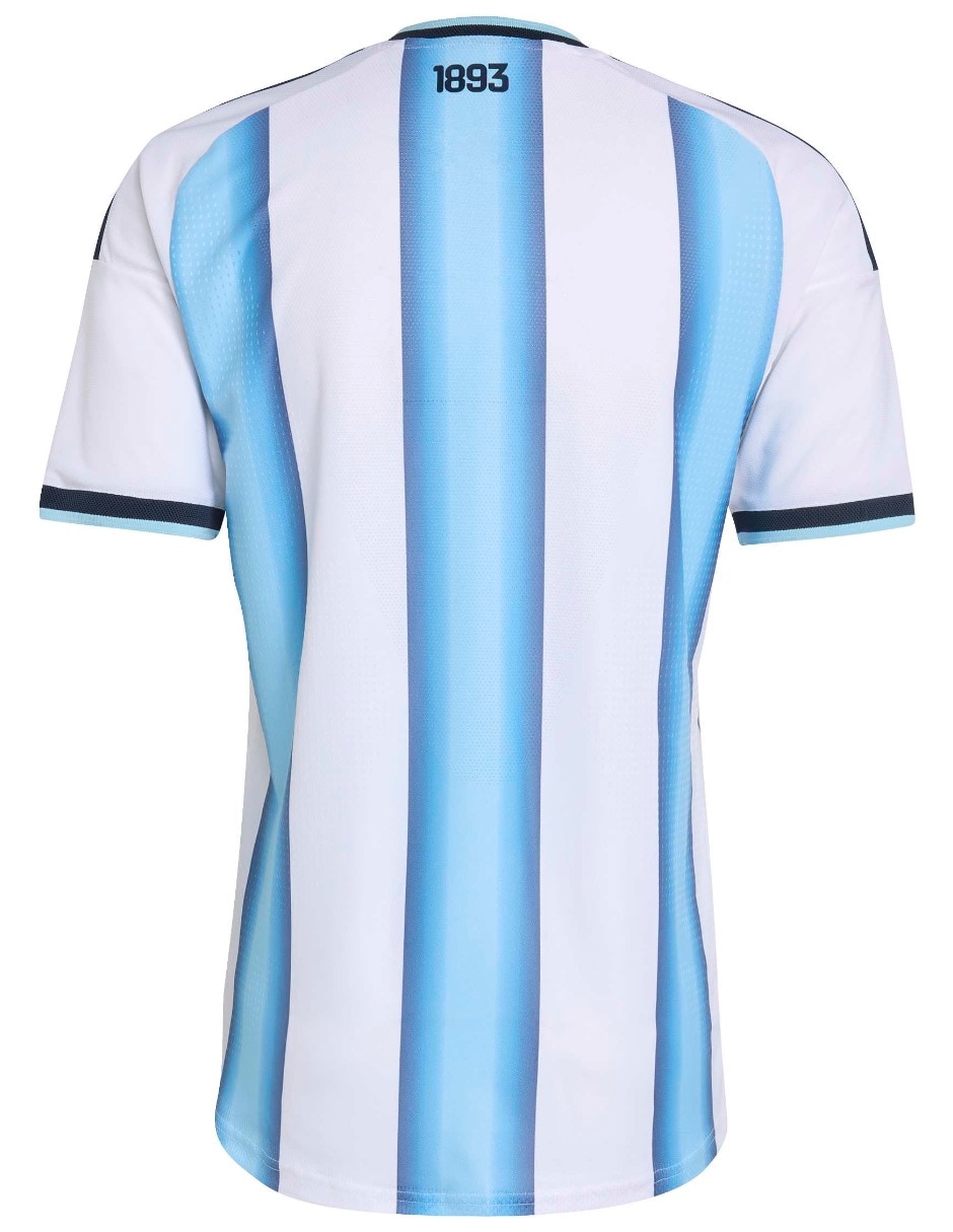 Jersey de Selección de fútbol de Argentina local authentic para hombre 6