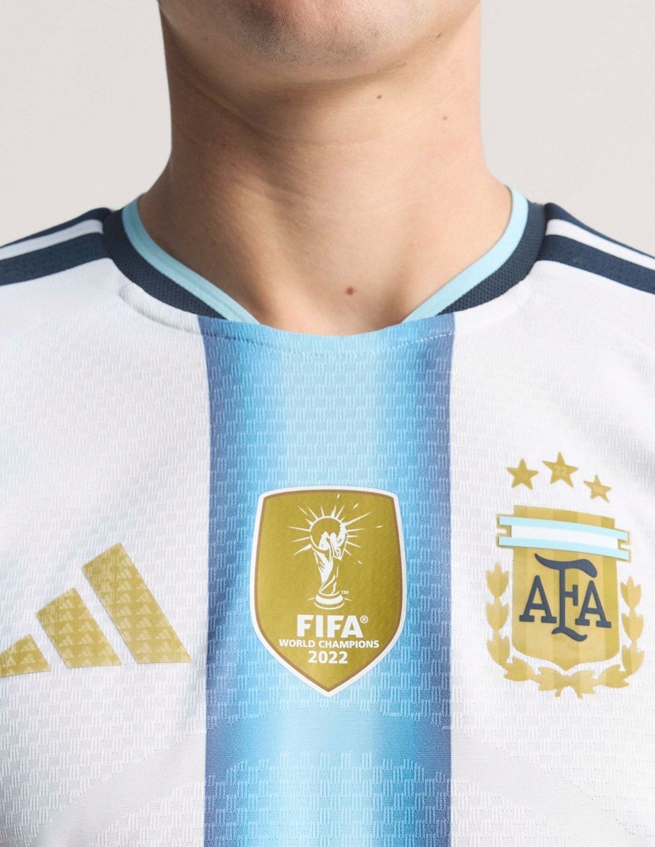 Jersey de Selección de fútbol de Argentina local authentic para hombre 9