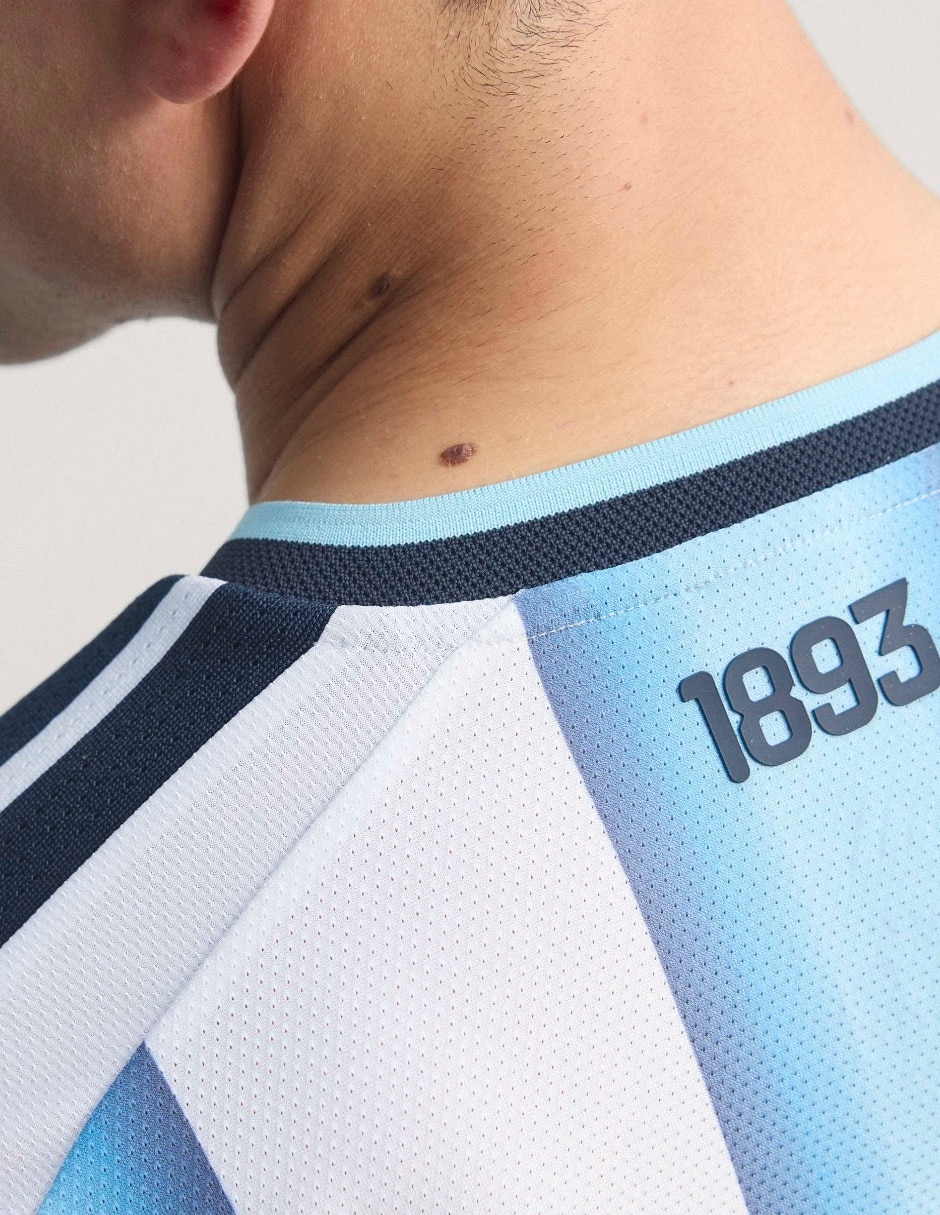Jersey de Selección de fútbol de Argentina local authentic para hombre 10