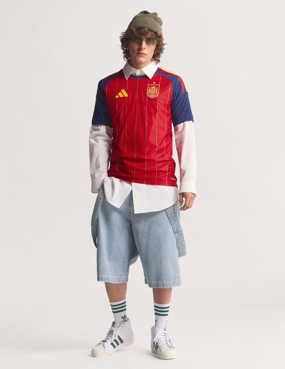 Jersey de Selección de fútbol de España local authentic para hombre 3