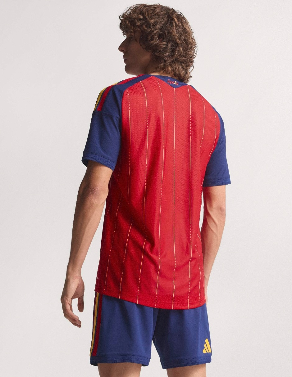 Jersey de Selección de fútbol de España local authentic para hombre 7