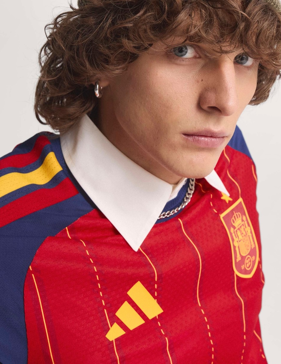 Jersey de Selección de fútbol de España local authentic para hombre 8