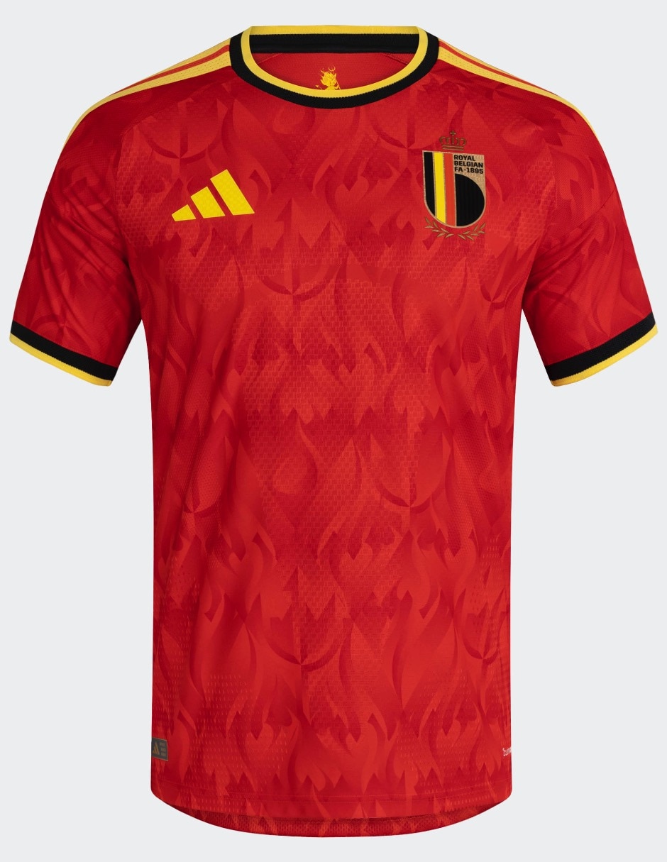 Jersey de Selección de fútbol de Bélgica local authentic para hombre 4