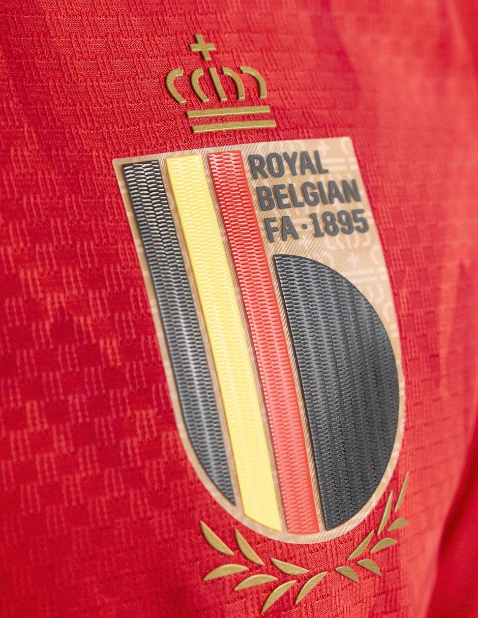 Jersey de Selección de fútbol de Bélgica local authentic para hombre 8