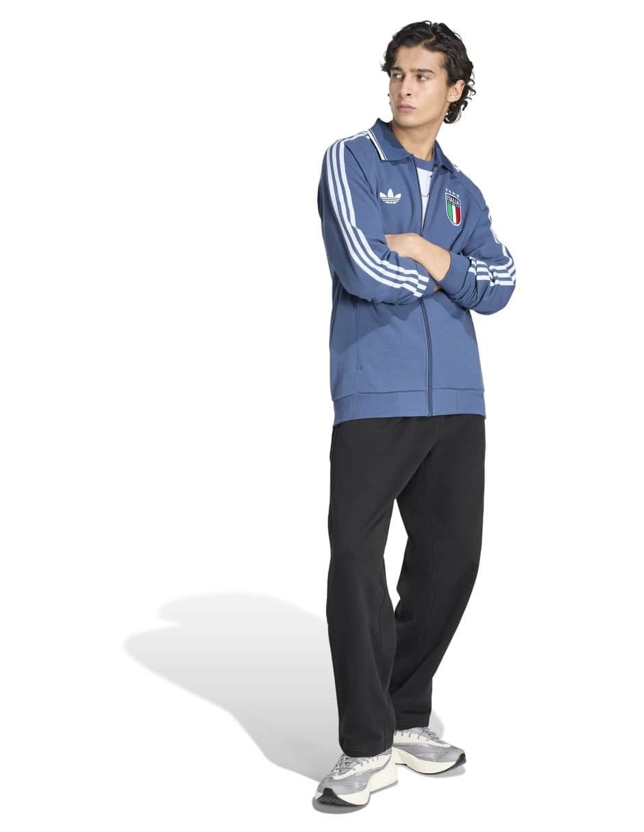 Chamarra para fútbol Mundial Adidas Italia para hombre