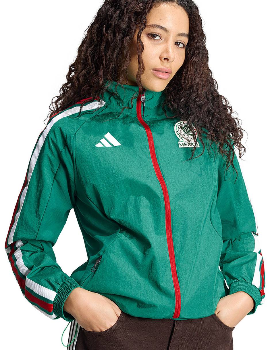 Chamarra para fútbol Selección Nacional de México de mujer