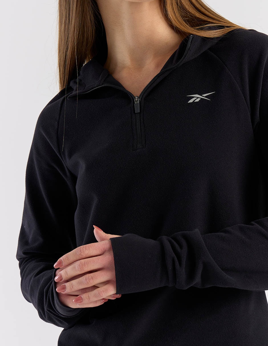 Chamarra para correr Reebok de mujer