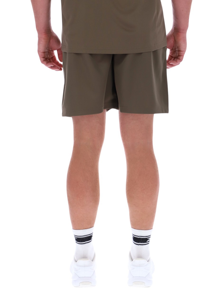 Short con bolsillos Reebok para fútbol hombre