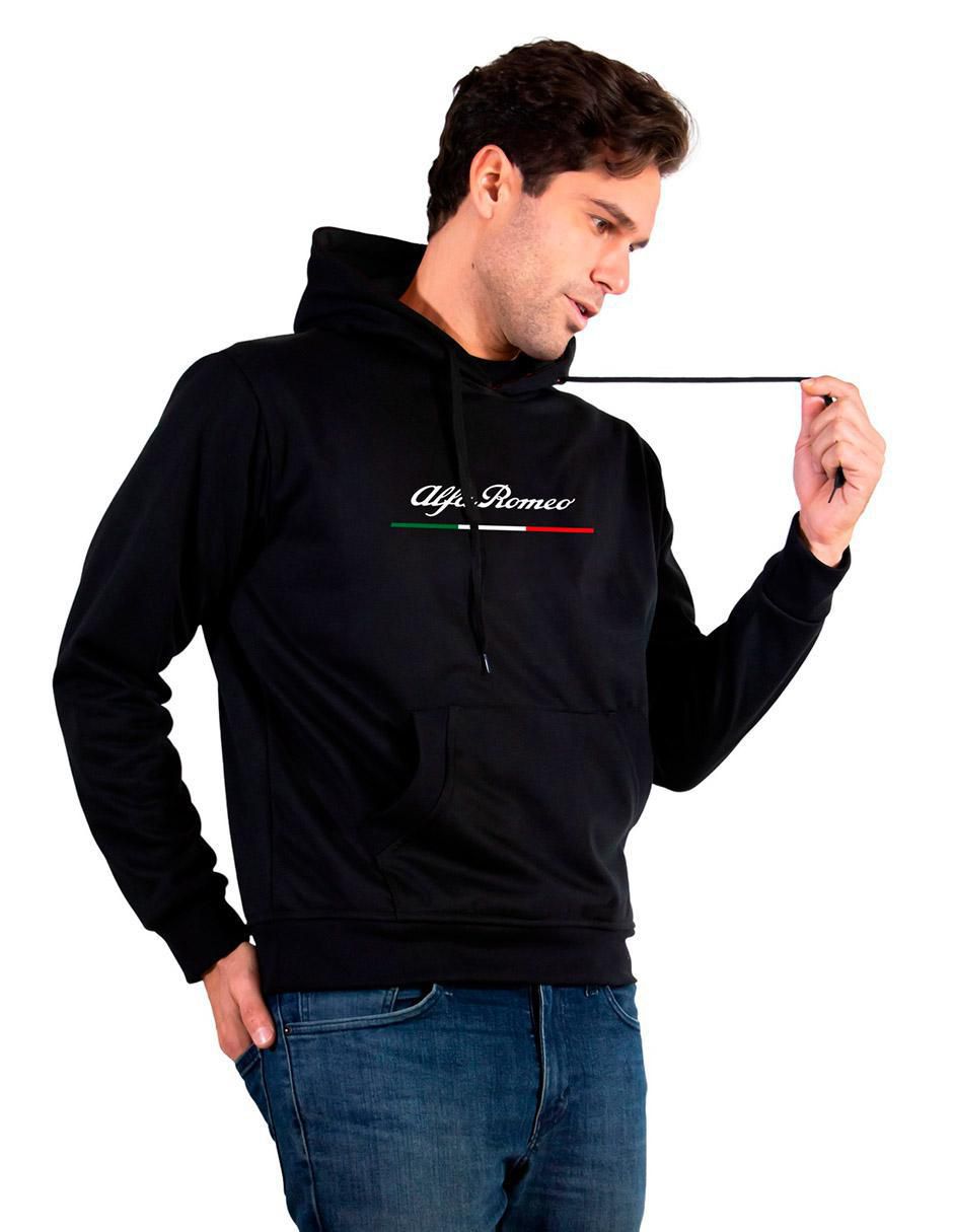 Sudadera casual con capucha y bolsa unisex