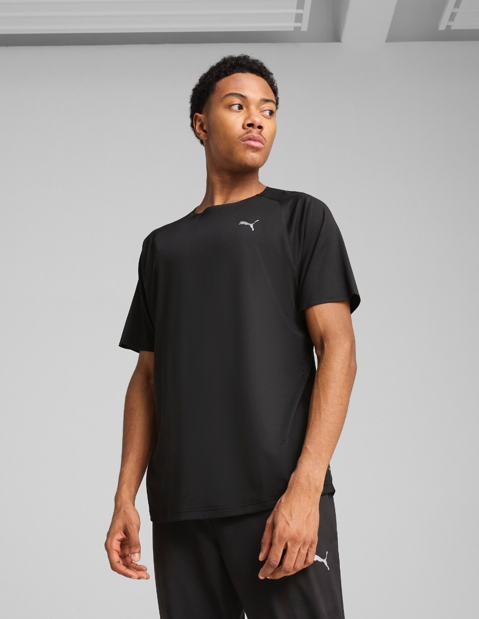 Playera deportiva para correr Puma M RUN CLOUDSPUN TEE de hombre