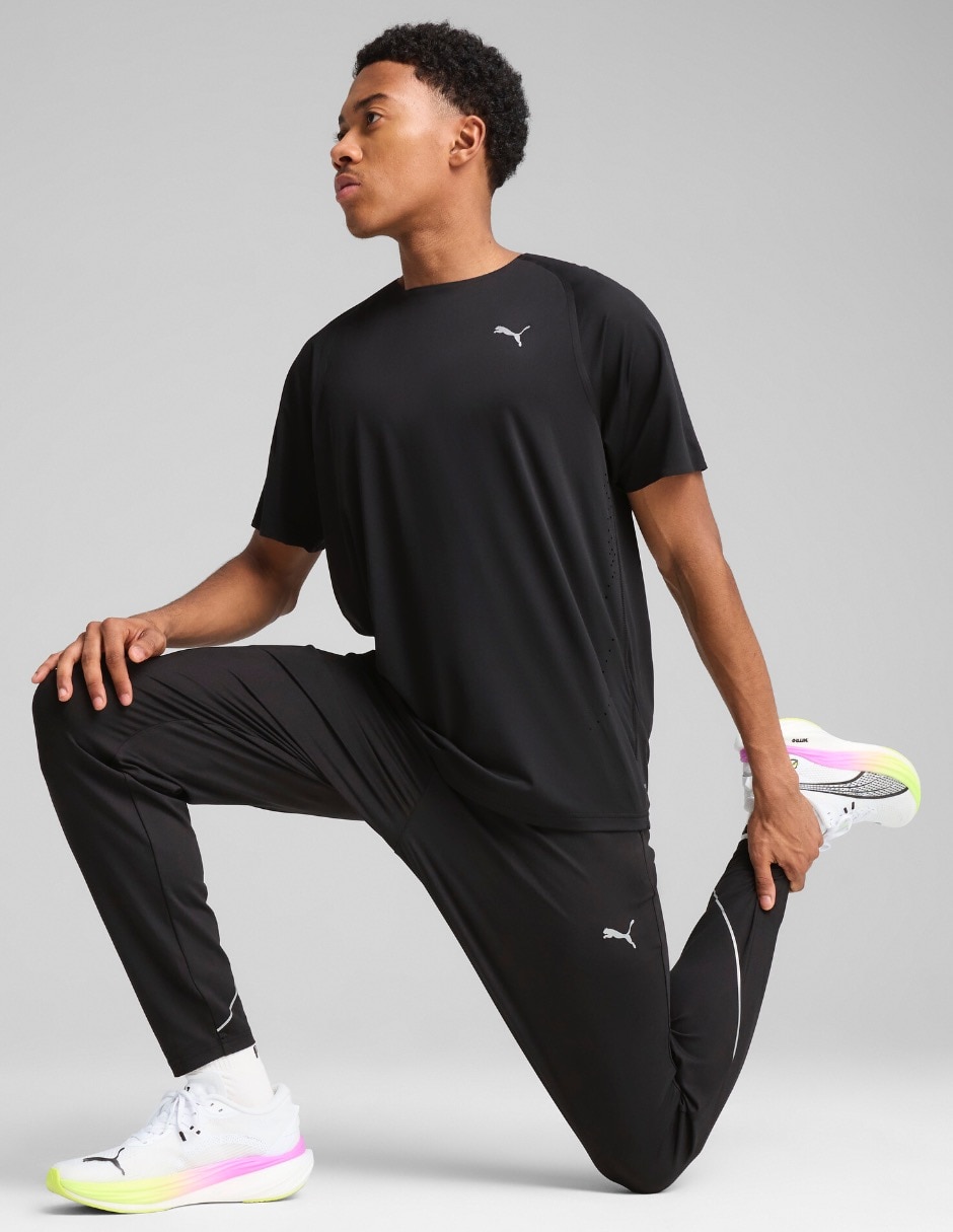 Playera deportiva para correr Puma M RUN CLOUDSPUN TEE de hombre