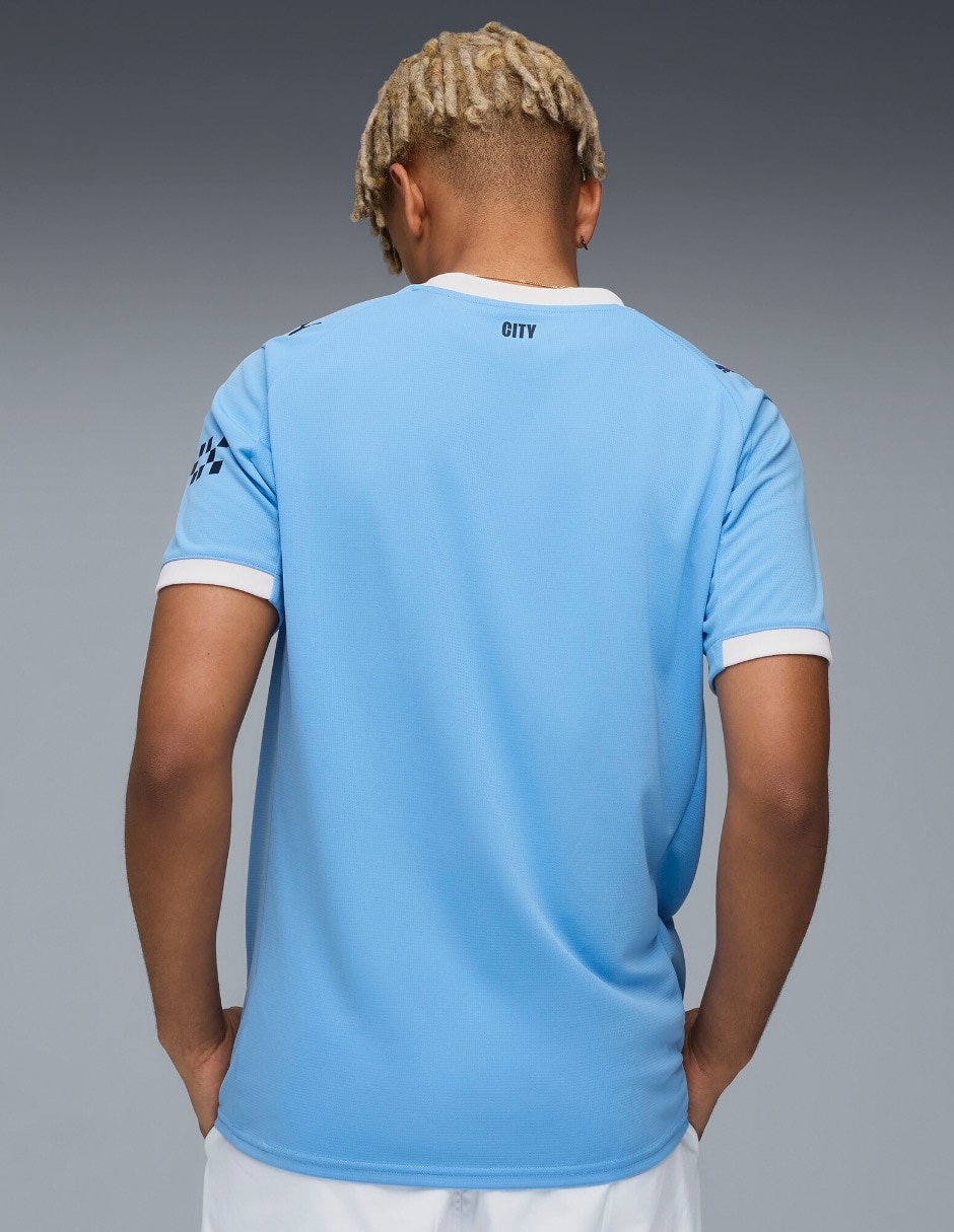 Jersey de Manchester City local manga corta Puma para hombre