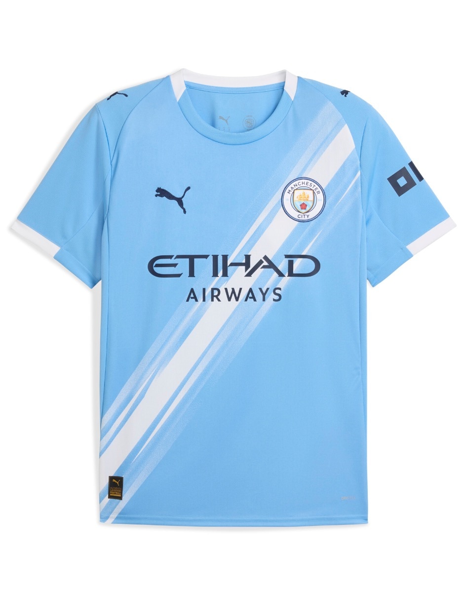 Jersey de Manchester City local manga corta Puma para hombre