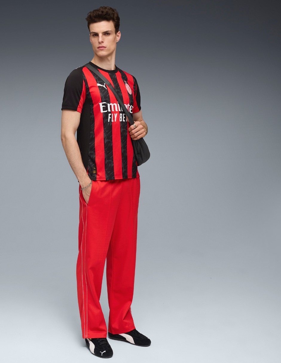 Jersey de AC Milan local manga corta Puma para hombre