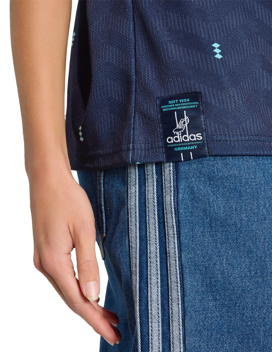 Jersey de Selección de fútbol de Alemania visitante Mundial Adidas fan para mujer