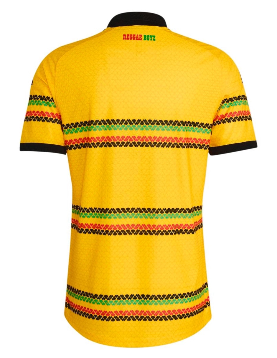 Jersey de Jamaica local manga corta Mundial Adidas Fifa World Cup para hombre