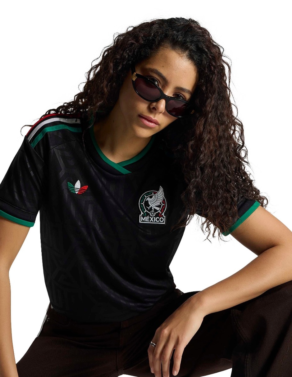 Jersey de Selección Nacional de México Tercer equipo manga corta Mundial Adidas para mujer