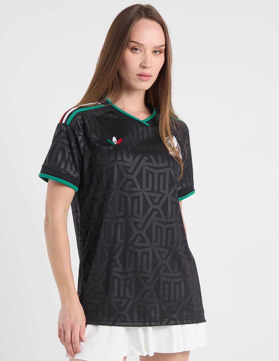 Jersey de Selección Nacional de México Tercer equipo manga corta Mundial Adidas para mujer