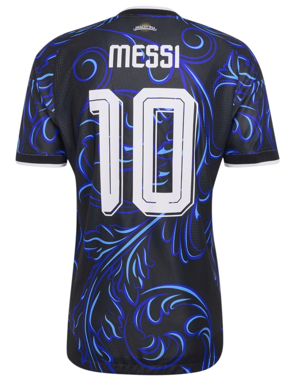 Jersey de Selección de fútbol de Argentina visitante de Lionel Messi para hombre 2
