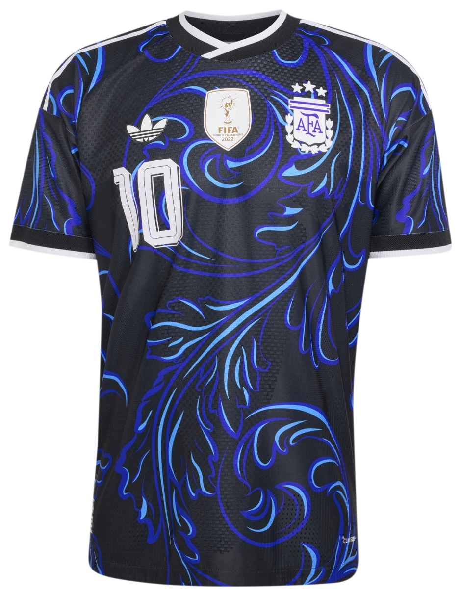 Jersey de Selección de fútbol de Argentina visitante de Lionel Messi para hombre 7