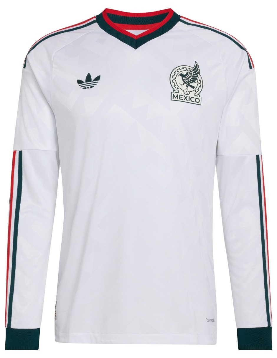Jersey de Selección Nacional de México visitante manga larga para mujer 7
