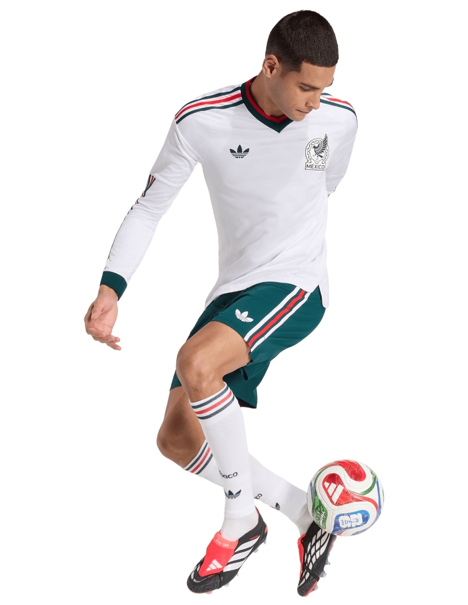 Jersey de Selección Nacional de México visitante manga larga para mujer 2