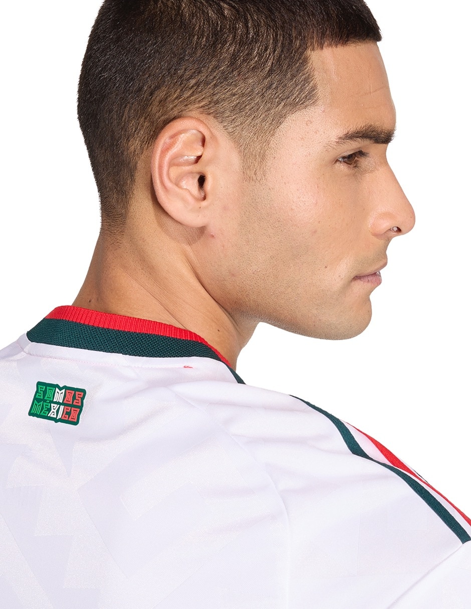 Jersey de Selección Nacional de México visitante manga larga para mujer 3