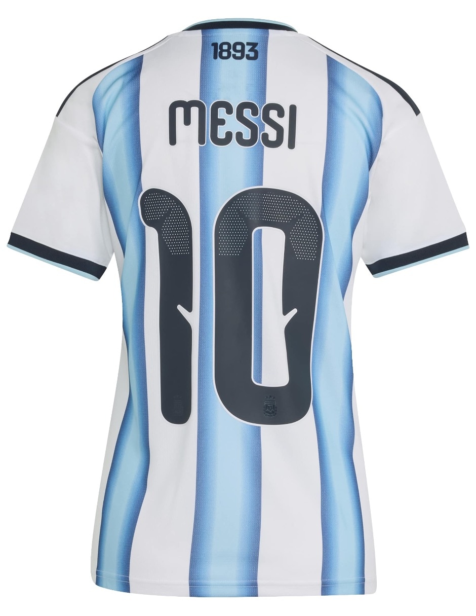 Jersey de Selección de fútbol de Argentina local de Lionel Messi para mujer 2