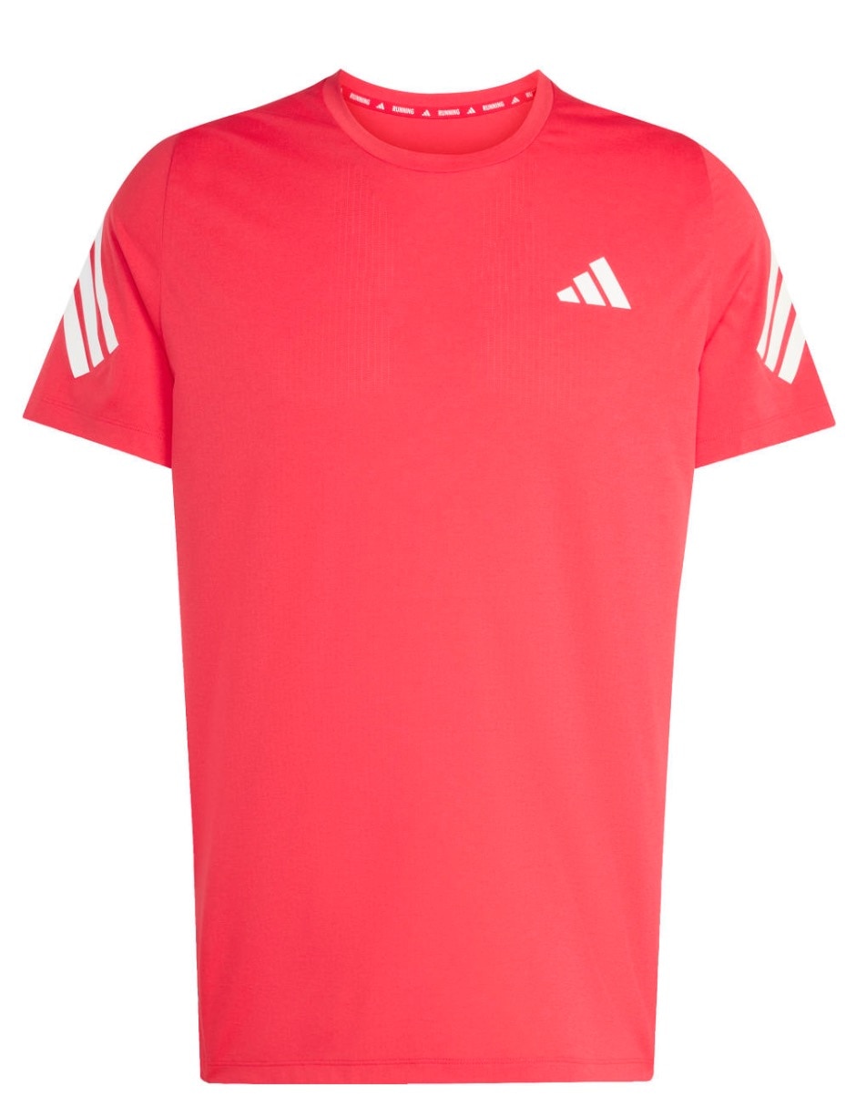 Playera deportiva para correr Adidas de hombre
