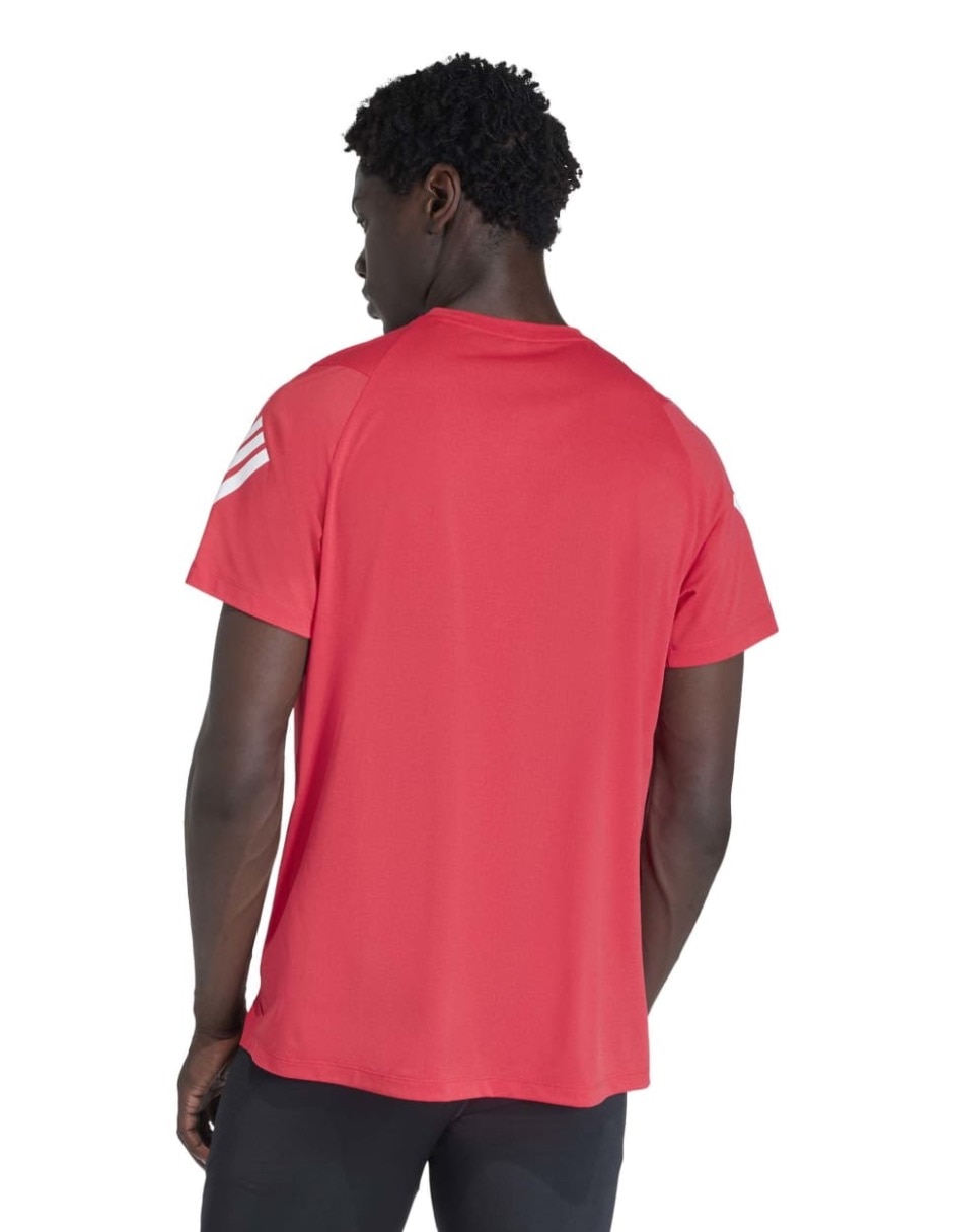 Playera deportiva para correr Adidas de hombre