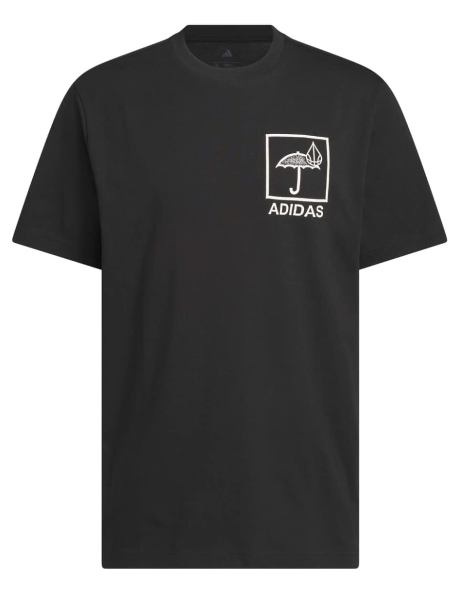 Playera deportiva para básquetbol Adidas de hombre