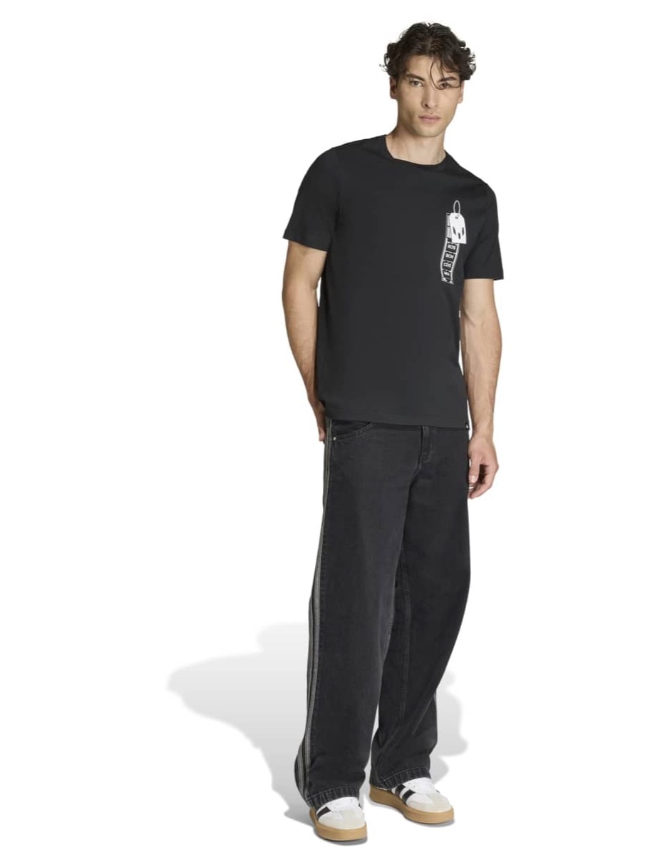 Playera deportiva para fútbol Adidas de hombre