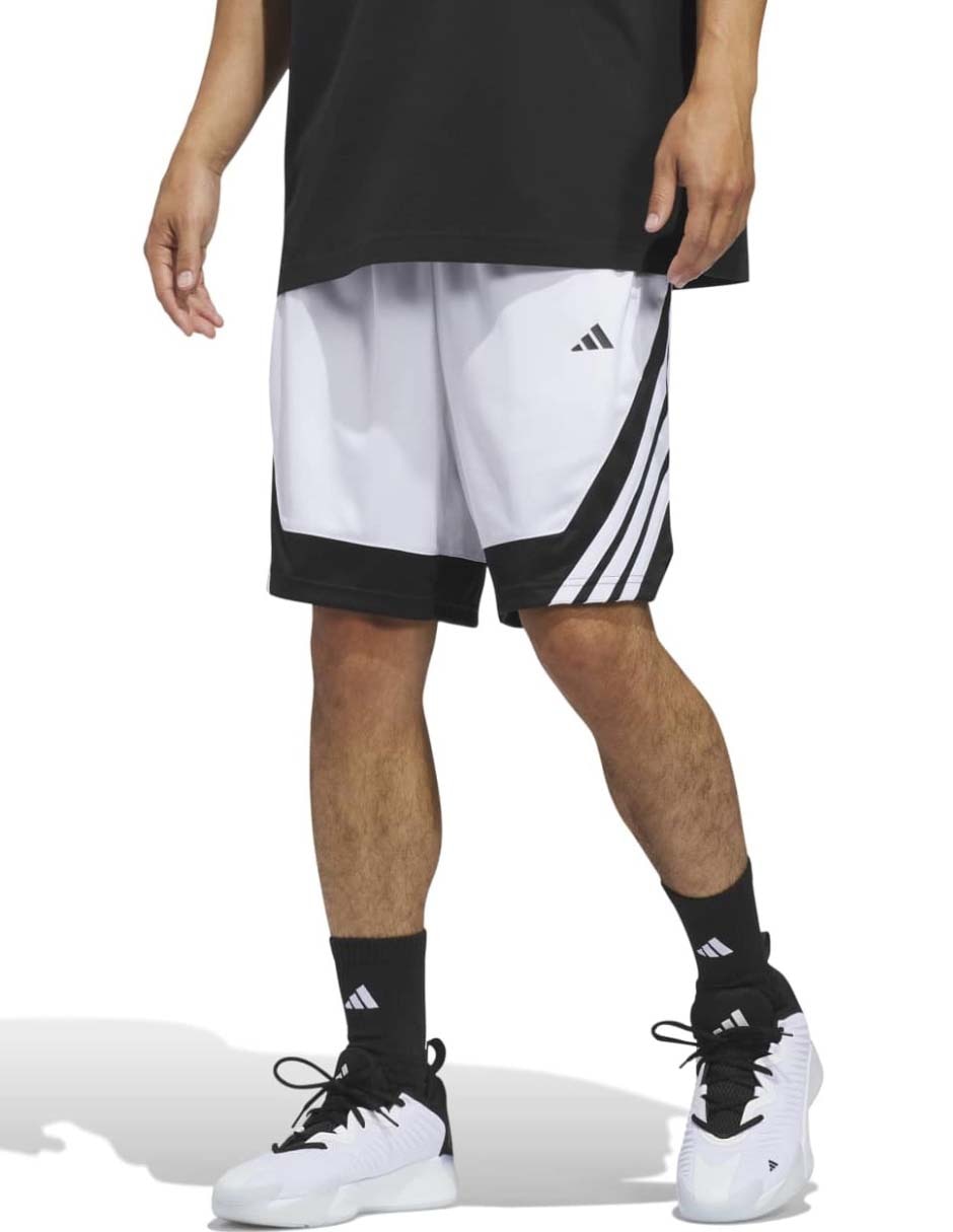 Short con bolsillos para básquetbol hombre