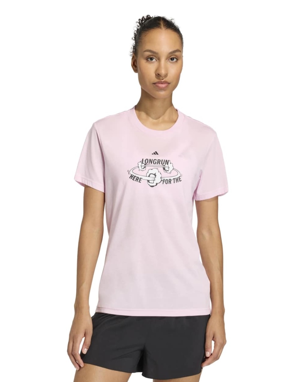 Playera deportiva para correr de mujer
