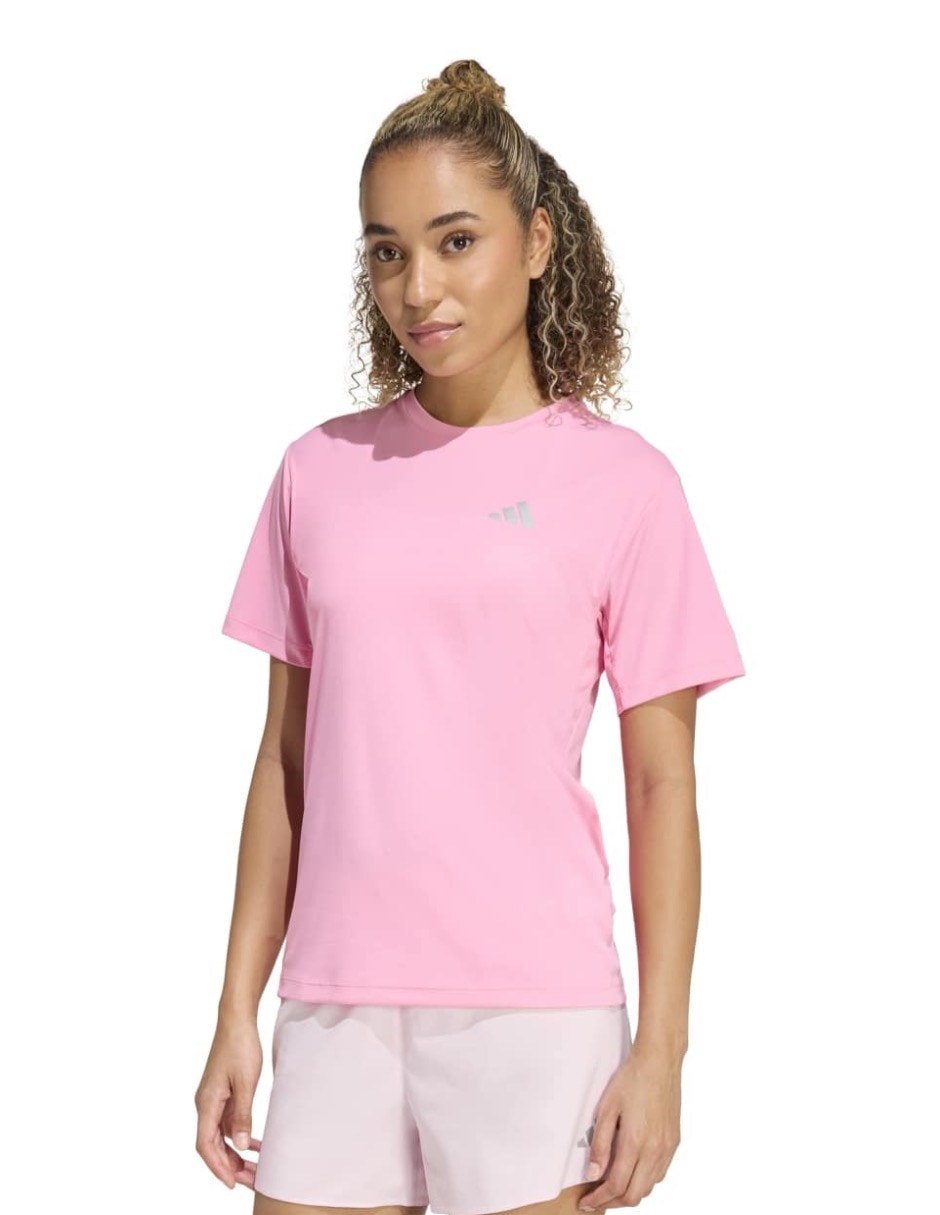 Playera deportiva para correr Adidas de mujer