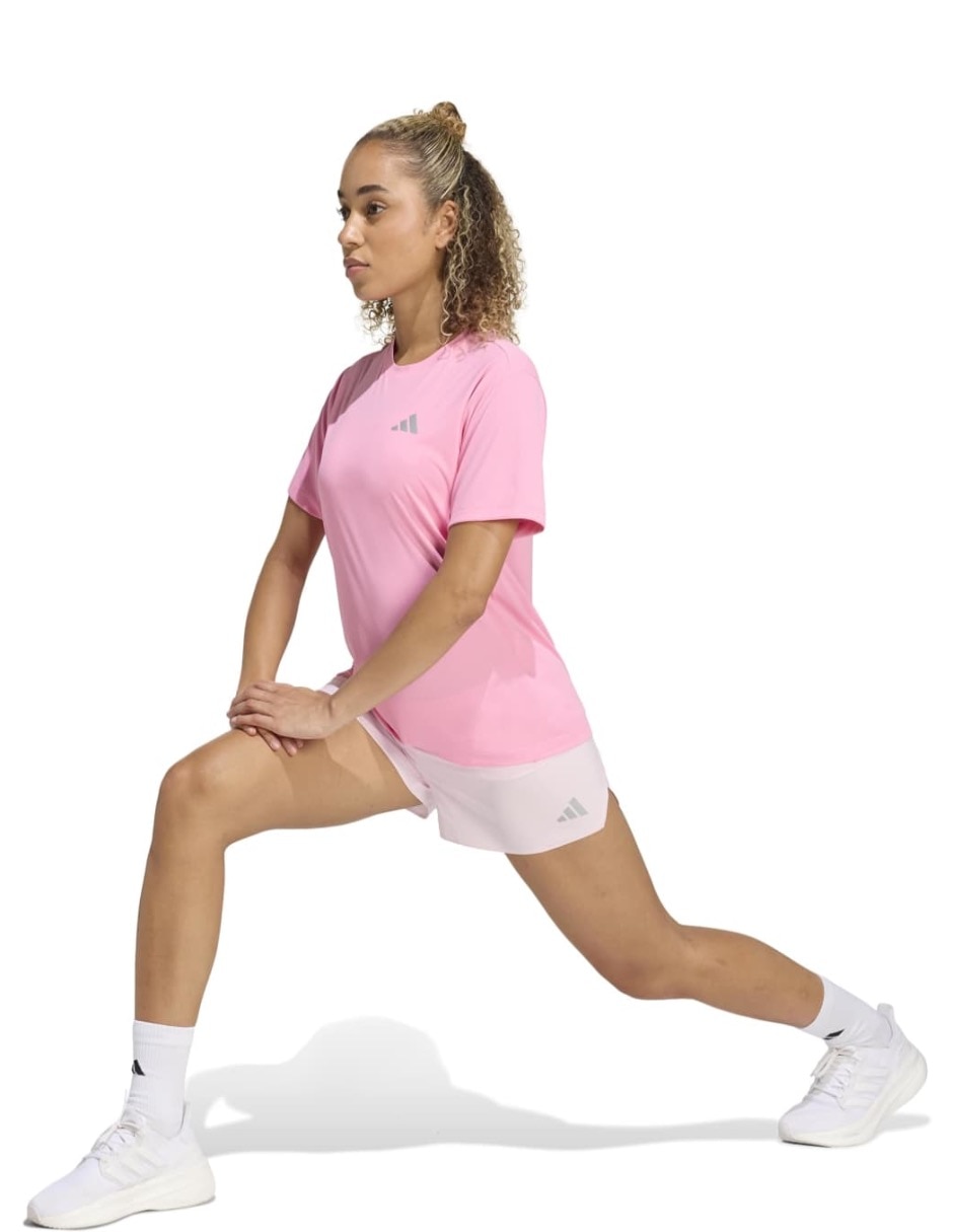 Playera deportiva para correr Adidas de mujer