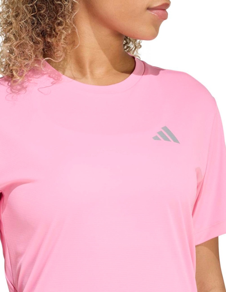 Playera deportiva para correr Adidas de mujer
