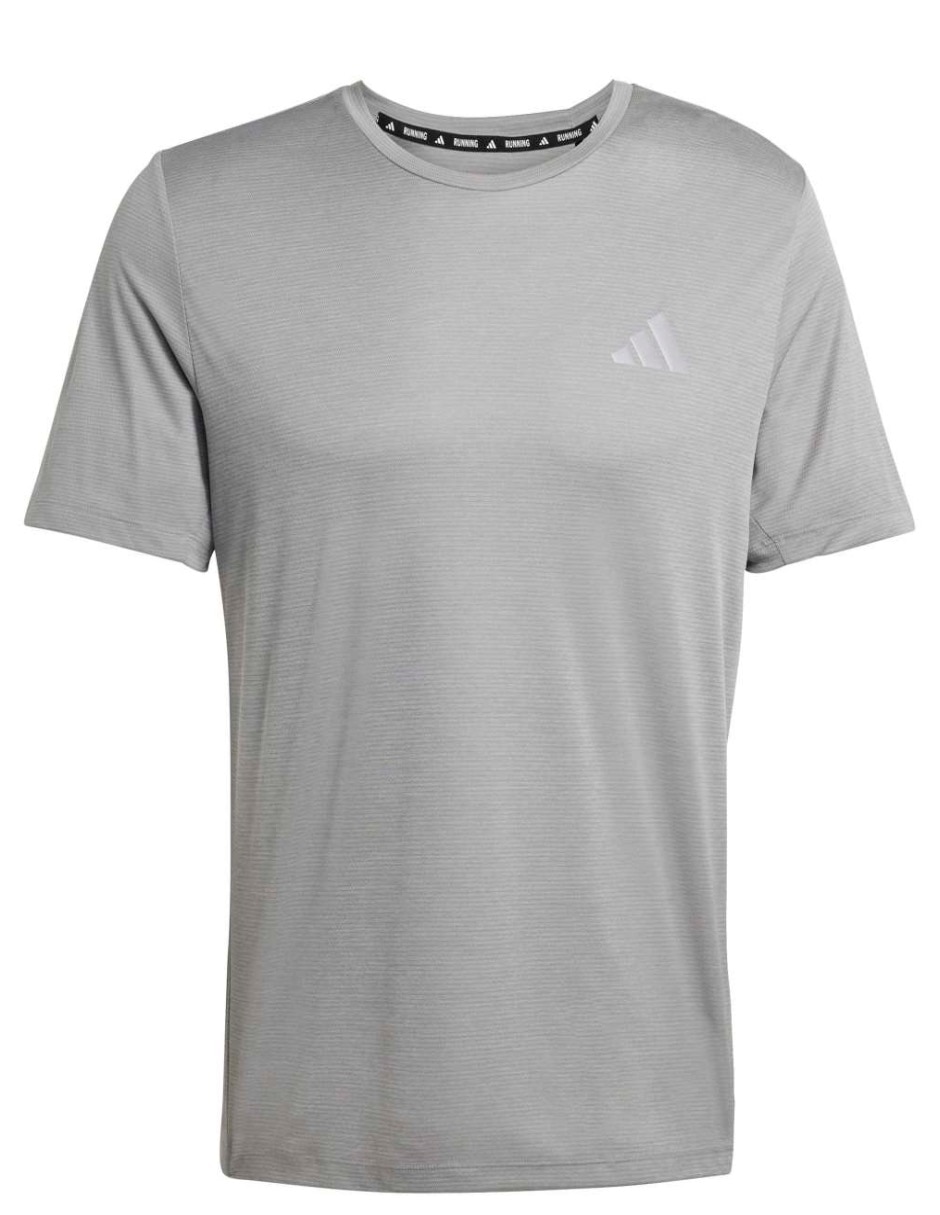 Playera deportiva para correr Adidas de hombre
