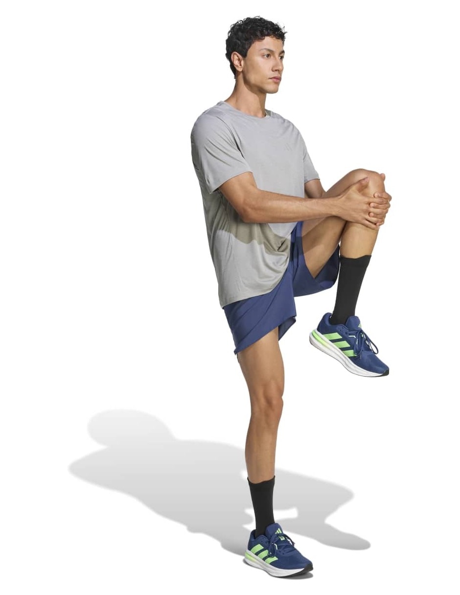 Playera deportiva para correr Adidas de hombre
