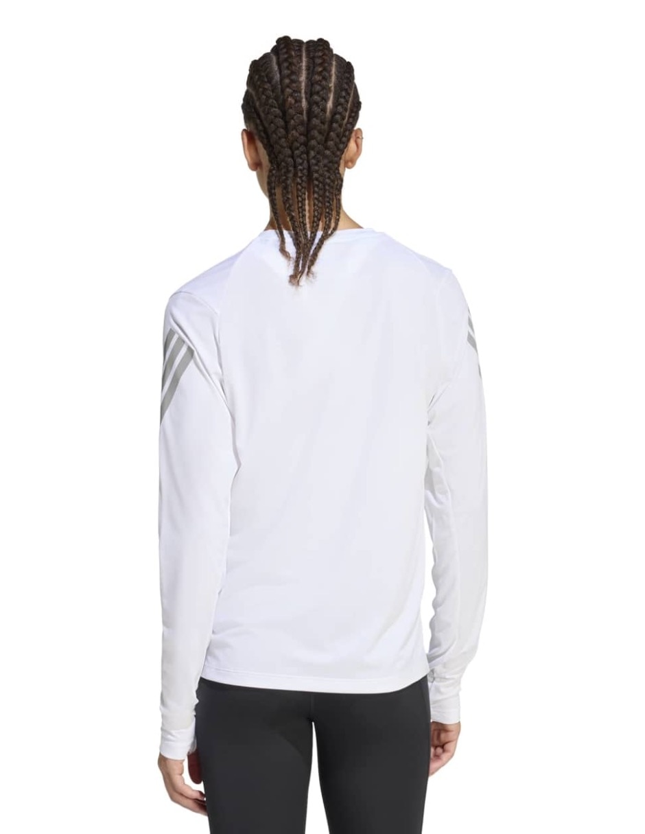 Playera deportiva para correr Adidas de mujer