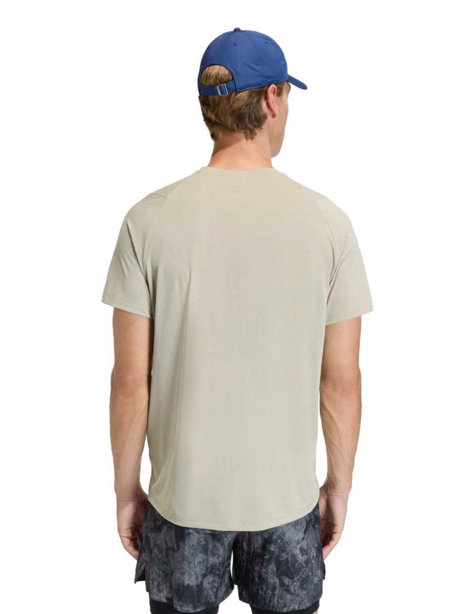Playera deportiva para correr Adidas de hombre