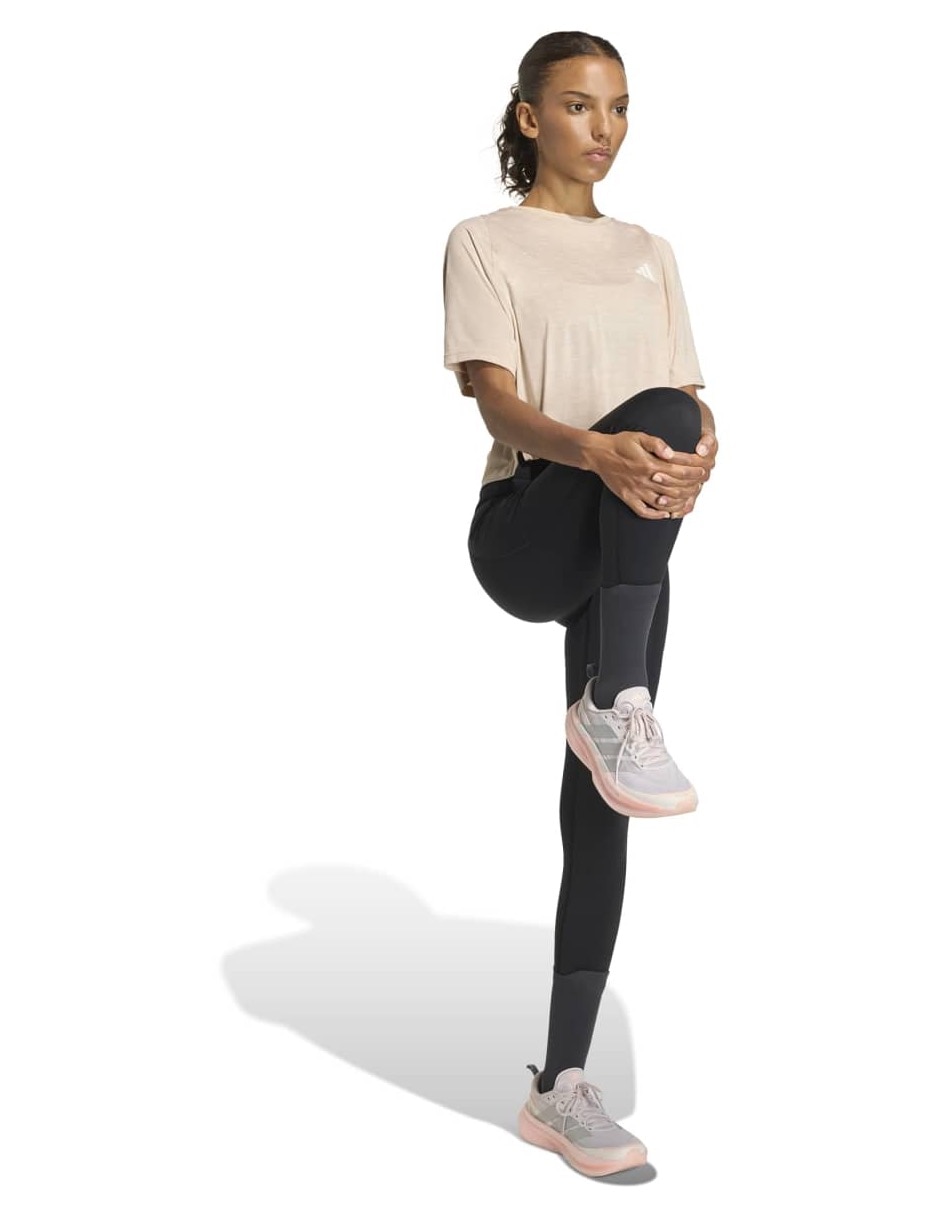 Playera deportiva para correr Adidas de mujer