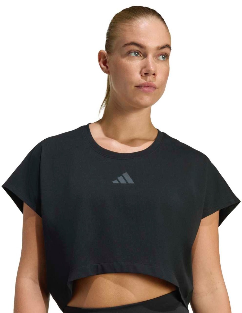 Playera deportiva para entrenamiento Adidas de mujer