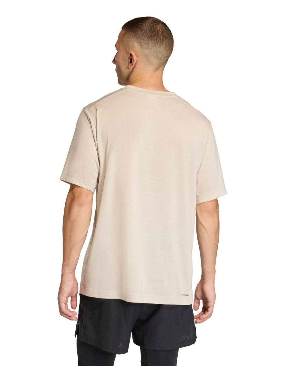 Playera deportiva para entrenamiento Adidas de hombre