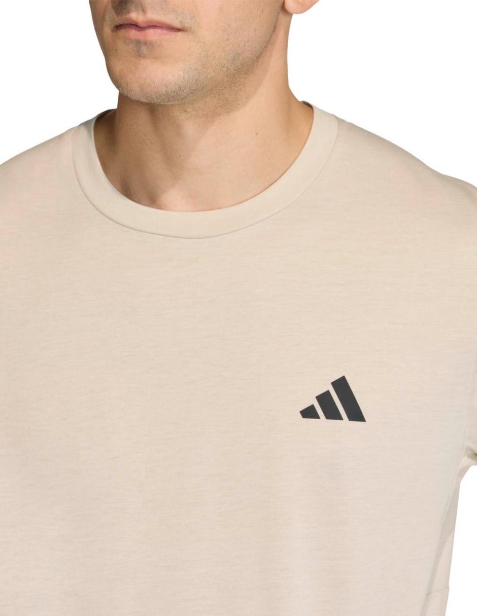 Playera deportiva para entrenamiento Adidas de hombre