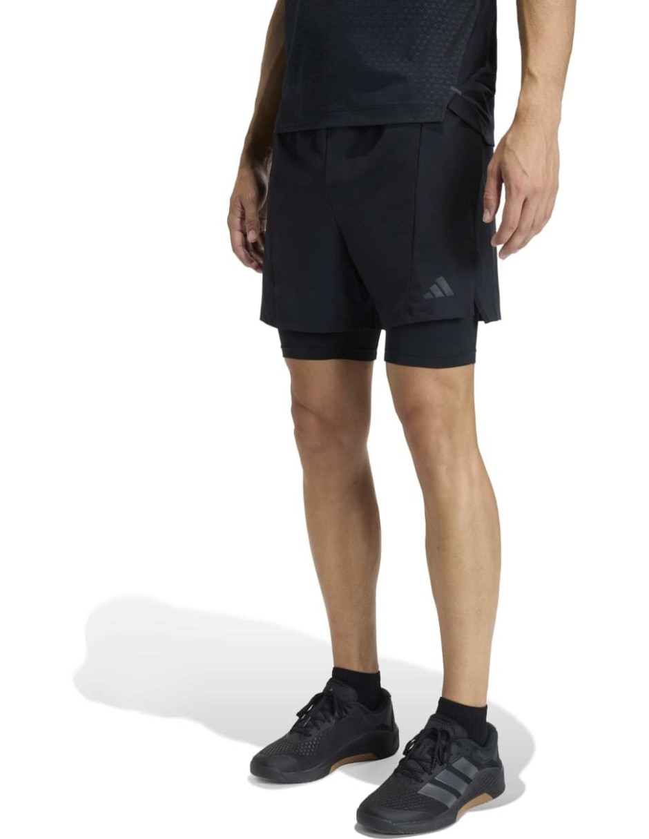 Short con malla Adidas para entrenamiento hombre
