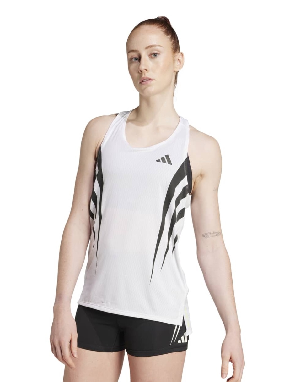 Tank top para correr Adidas de mujer