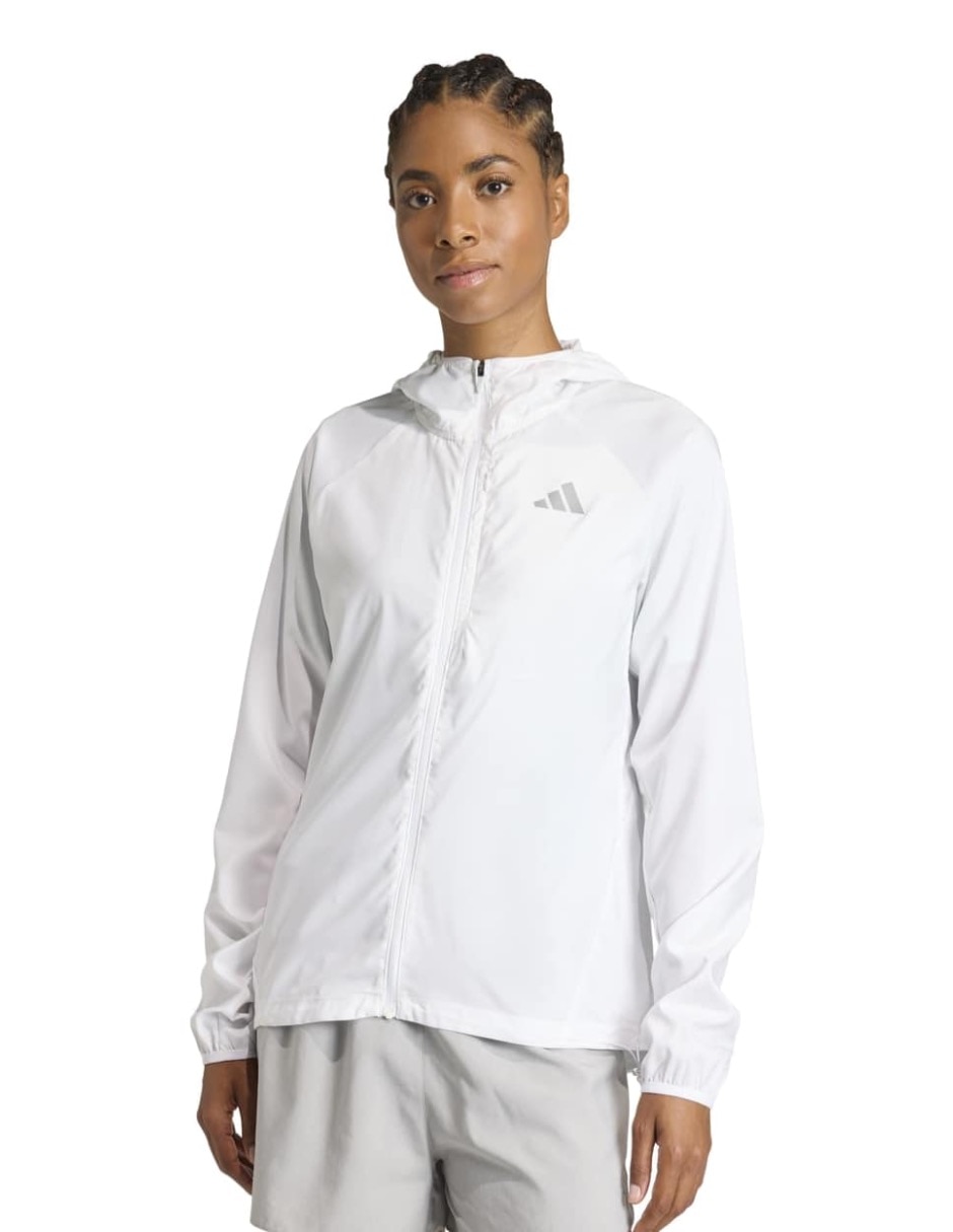 Chamarra para correr Adidas de mujer