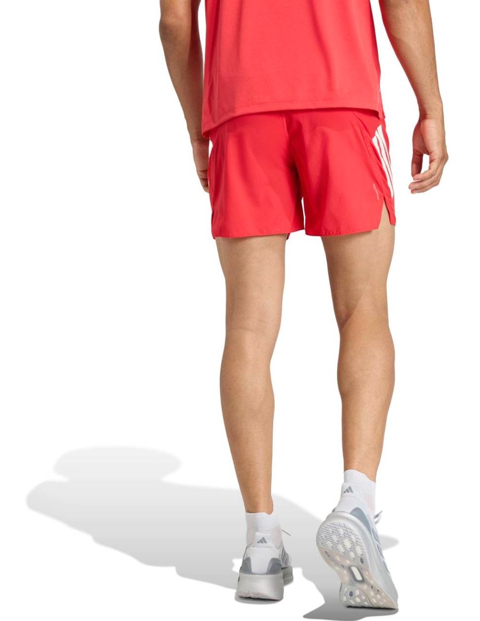 Short con bolsa Adidas para correr hombre