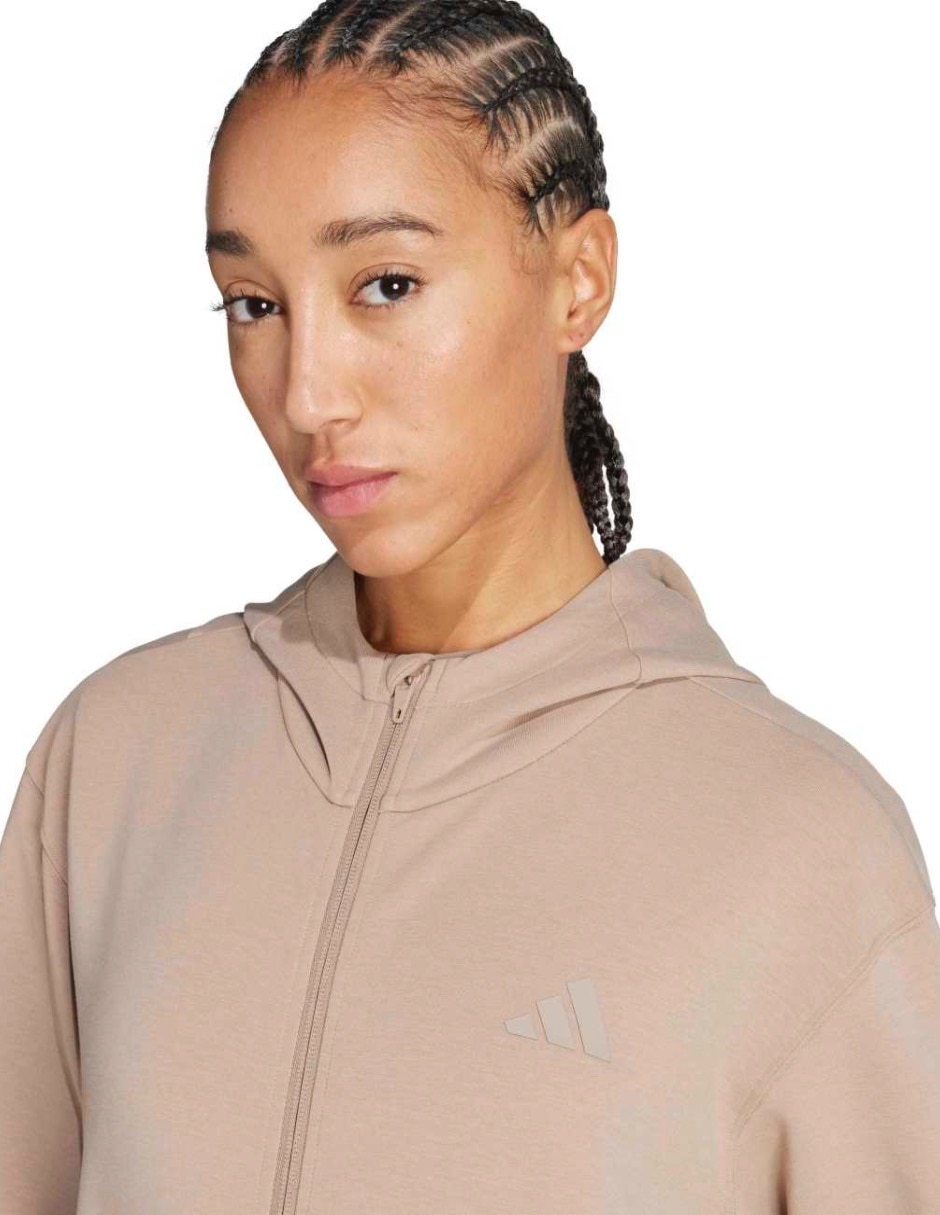 Sudadera para entrenamiento Power con capucha y bolsa para mujer 5